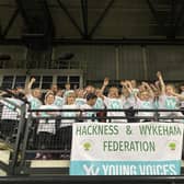 Hackness and Wykeham Church of England Schools participated in the Young Voices event at Sheffield Utilita Arena