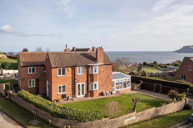 The glorious setting of the sizeable family home that's for sale for £795,000.