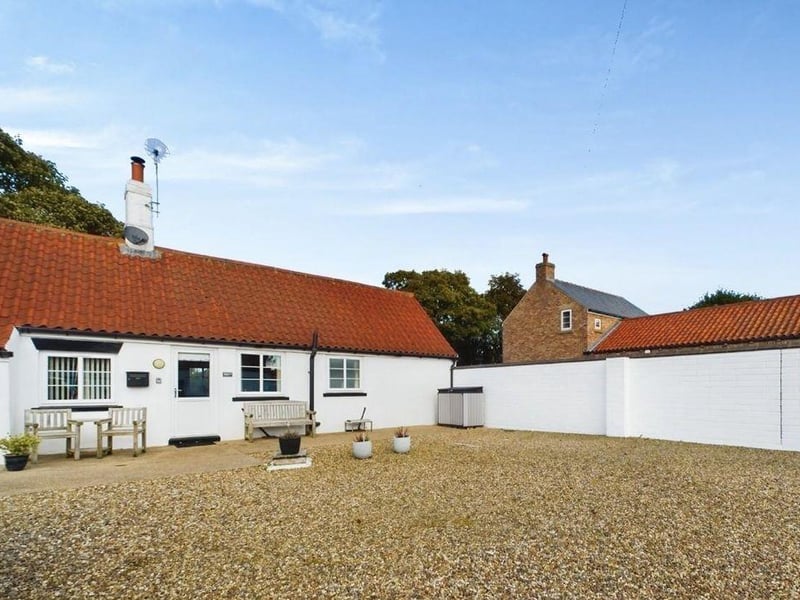 This two bedroom cottage is for sale with Hunters for £180,000