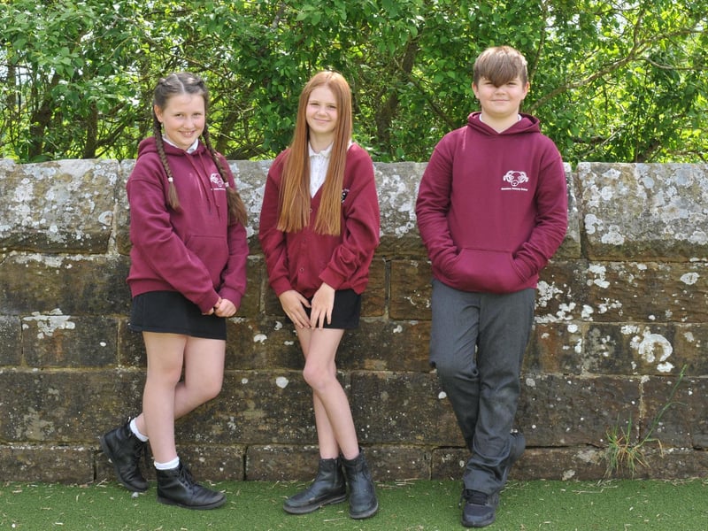Glaisdale School leavers.