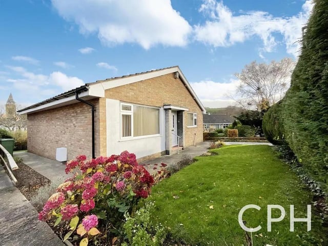 This two bedroom and one bathroom detached bungalow is for sale with CPH Property Services with a guide price of £220,000.