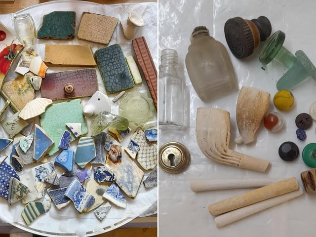 Some of Jo's 'treasures'
