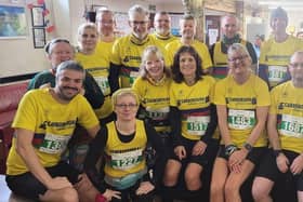 Scarborough Athletic Club's athletes at the Tadcaster 10 Mile Race.
