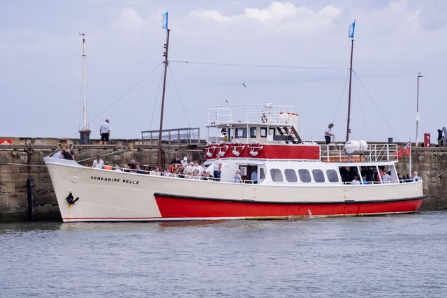 The Yorkshire Belle is an iconic sight every summer in the Bridlington harbour.