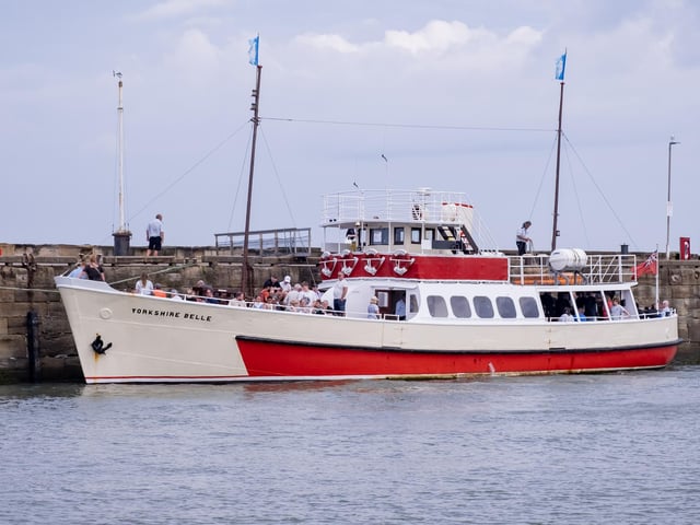 The Yorkshire Belle is an iconic sight every summer in the Bridlington harbour.