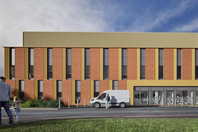 New proposed pathology facility, Scarborough Hospital.