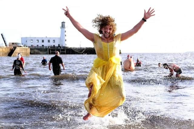 Dozens of brave people will face the ice cold North Sea in a bid to raise funds for charity on New Years Day, as per annual tradition.