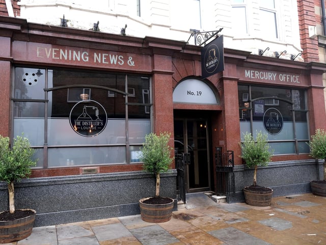 The Distillers Lounge on Aberdeen Walk was formerly The Scarborough Evening News offices