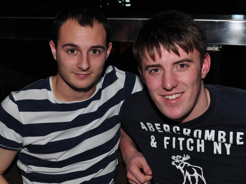Callum and Alex in Blue Lounge.
Scarborough BNO 1206125 S