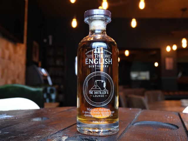 A bottle to celebrate the opening