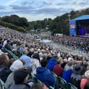 Scarborough Open Air Theatre season 2024 started with Status Quo performing on a lovely evening.