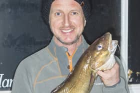 Davey Turnbull with his Heaviest Fish of  4 lb 06 oz from his Sunday success in the WSAA League PHOTO BY PETER HORBURY