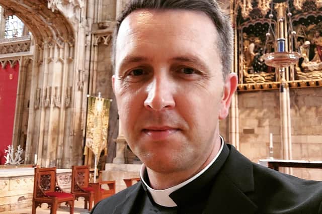 Fr Paul Burnett, assistant curate of Whitby with Ruswarp.