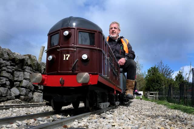 The beautiful railway is a joy to travel on