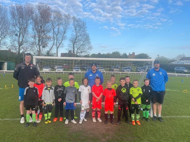 Filey Holts Under-8s.