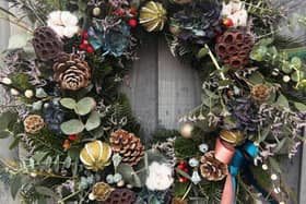 Two Christmas wreath workshops will take place at Bridlington Spa.