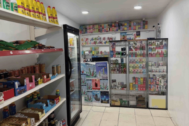 Interior of Sweetvape Express, Eastfield. Courtesy of applicant.