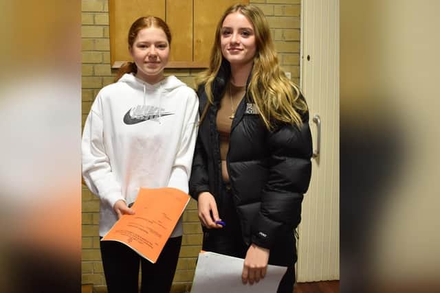 Lady Lumley's students get their GCSE exam results.