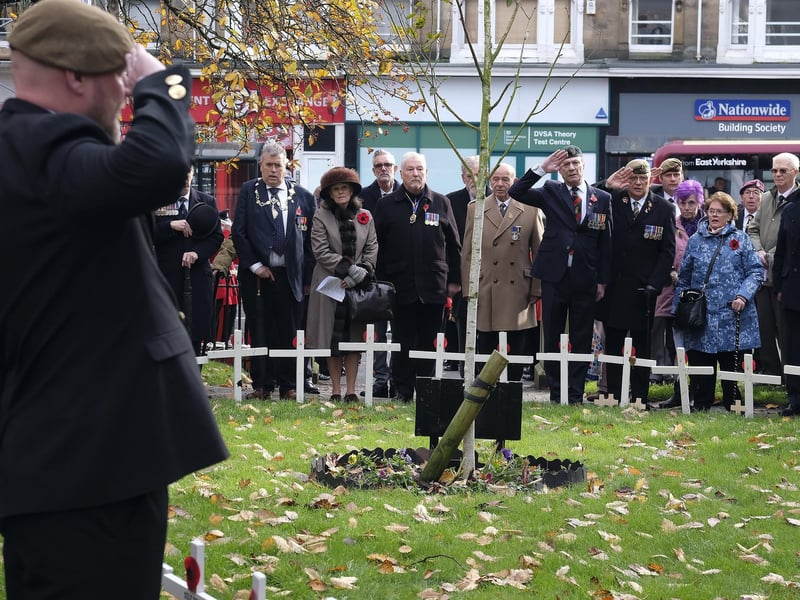 Planting of the Crosses ceremony at Alma Square.
