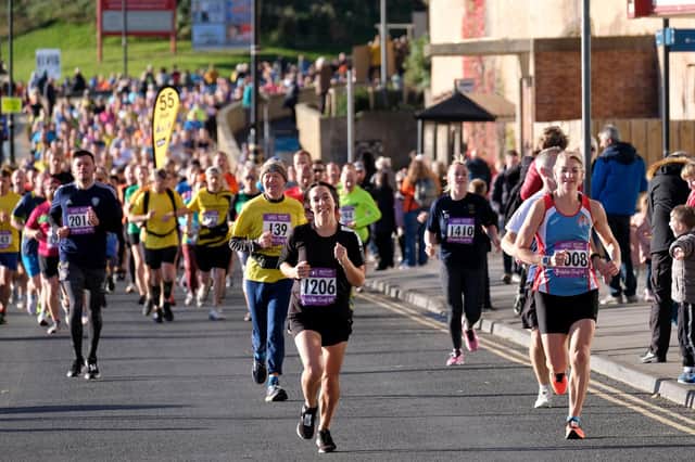 The start of the Scarborough 10k 2022