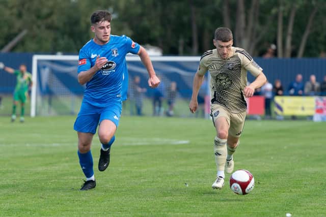 Scarborough Athletic drew 1-1 on the road at Dunston in the FA Cup on Saturday September 14 2024. PHOTOS VBY WANDERING PHOTOGRAPHY