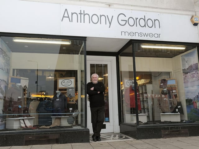Gordon Kipps of Anthony Gordon Menswear in Scarborough, a well-known independent on the high street, closes his shop and retires after 52 years in 2020.