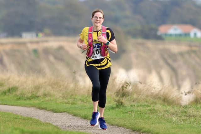 Road Runner Mim Ireland was first female. Photos: TCF Photography