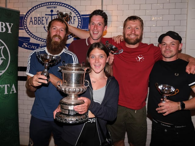 Men's senior, winners Friendship.