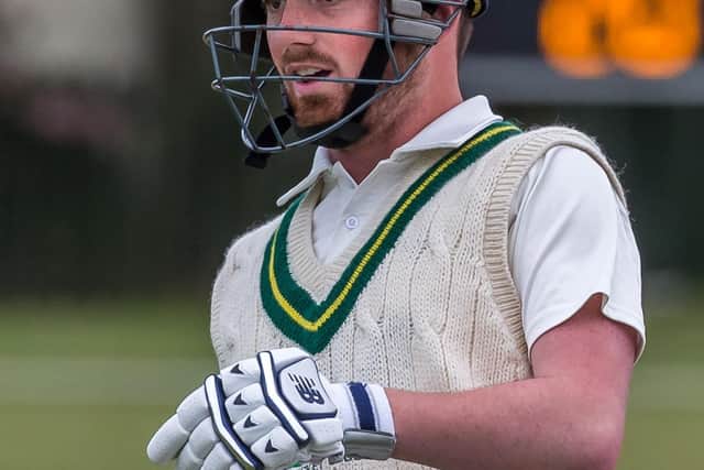 Whitby CC 1sts skipper Kai Morris