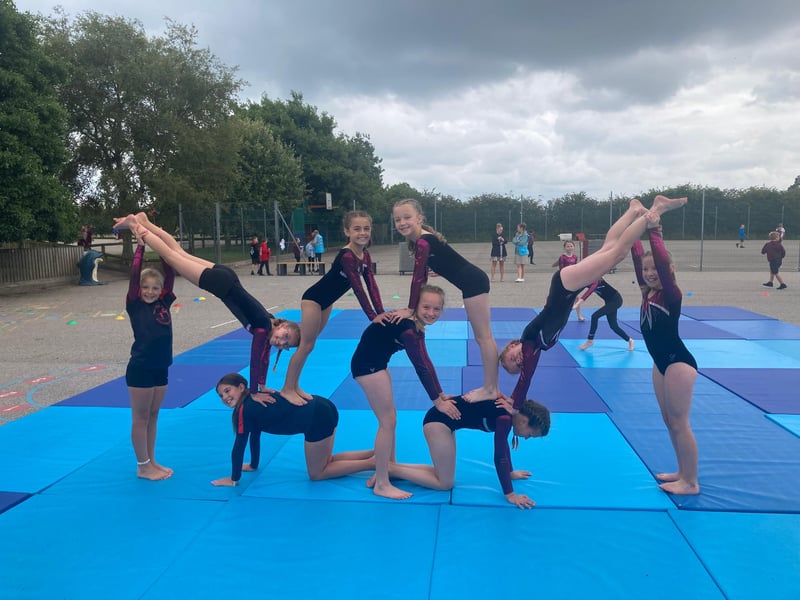 Over the years the Martongate Primary School gym squad has won a number of Yorkshire Championships and School Sports Partnership Awards.