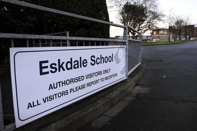 Eskdale School could close in 2024 if the secondary schools merger plan goes ahead.
picture: Richard Ponter