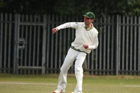 Greg Miller in action for Bridlington 2nds PHOTO BY TCF PHOTOGRAPHY