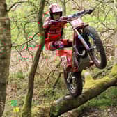 Mason Vasey was the Youth expert winner at Aislaby's opening trial of Guisborough DMC Summer Series. Photo by John Watson