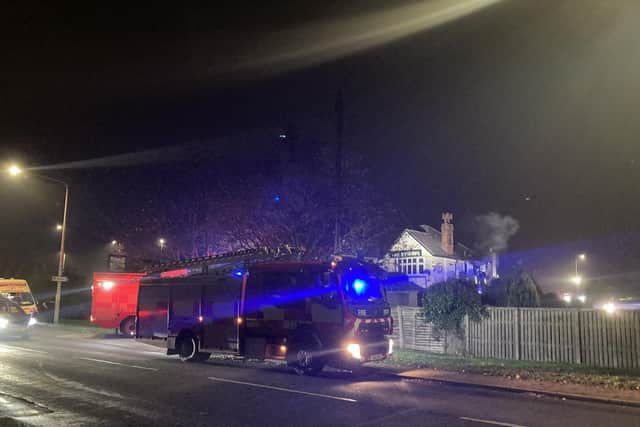 A fire at Byways saw fire five engines called to the scene.
