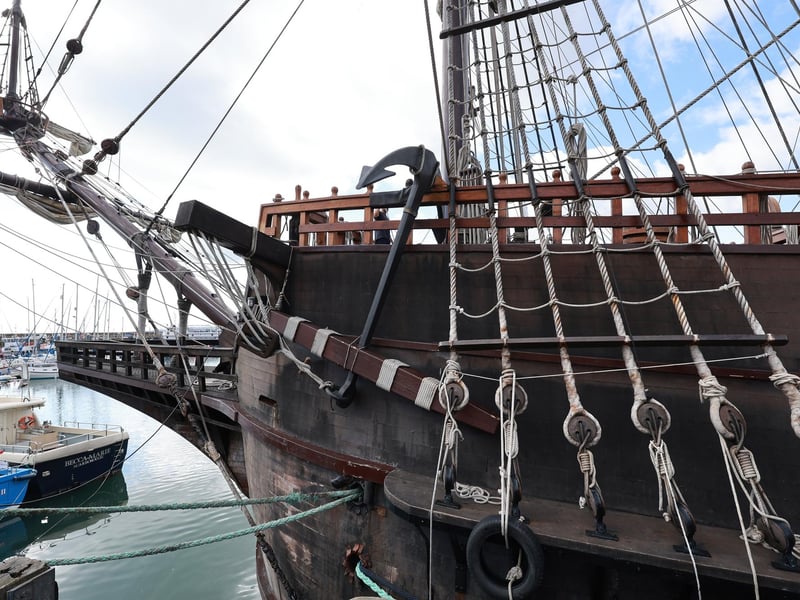 The Galeon Andalucia in Scarborough.