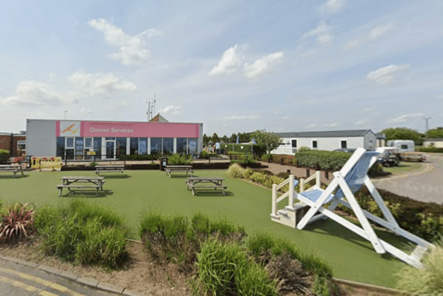 Primrose Valley Holiday Park Reception, Filey. Google Maps