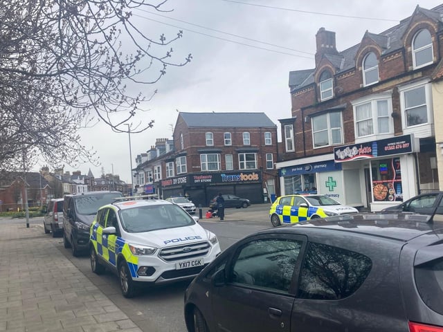 Surrounding roads have been closed by police.