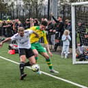 Edgehill's Billy Logan hit a hat-trick at home to Bridlington Spa in Saturday's Scarborough FA District Cup quarter-final.