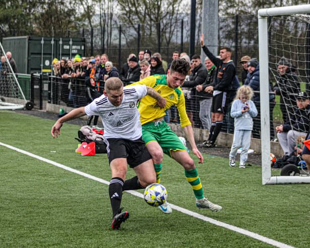 Edgehill's Billy Logan hit a hat-trick at home to Bridlington Spa in Saturday's Scarborough FA District Cup quarter-final.