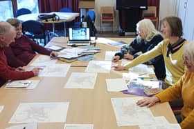 Members of the Steering Group are reviewing listed buildings and non-designated assets on maps of the parish of Whitby.