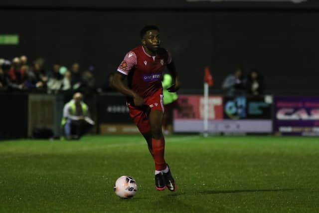 Kieran Weledji put Boro 1-0 up on his 75th appearance for the club