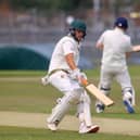 Bridlington skipper Casey Rudd chases down his 100 against Patrington. Photo by TCF Photography