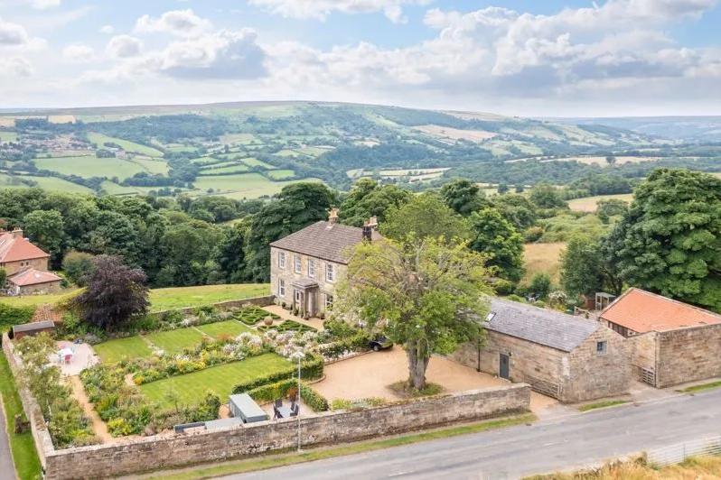 A superb pair of properties comprising a restored Georgian residence and separate barn conversion, with an exceptional standard of finish matched only by truly exceptional views across the Esk Valley. Currently listed for sale with Cundalls - Pickering at a guide price of £925,000.