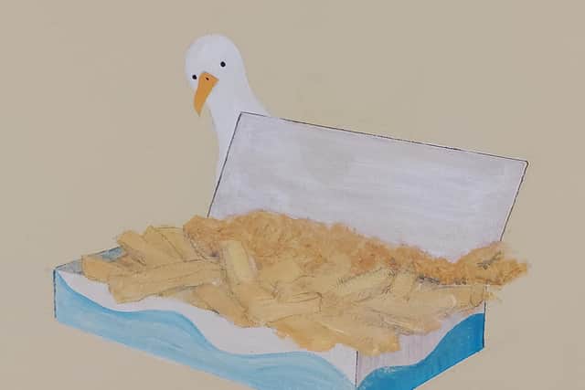 A typical seaside sight