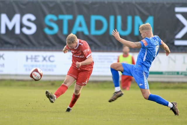 Bridlington Town earned a 1-0 home win against Dunston on Saturday. PHOTOS BY TCF PHOTOGRAPHY