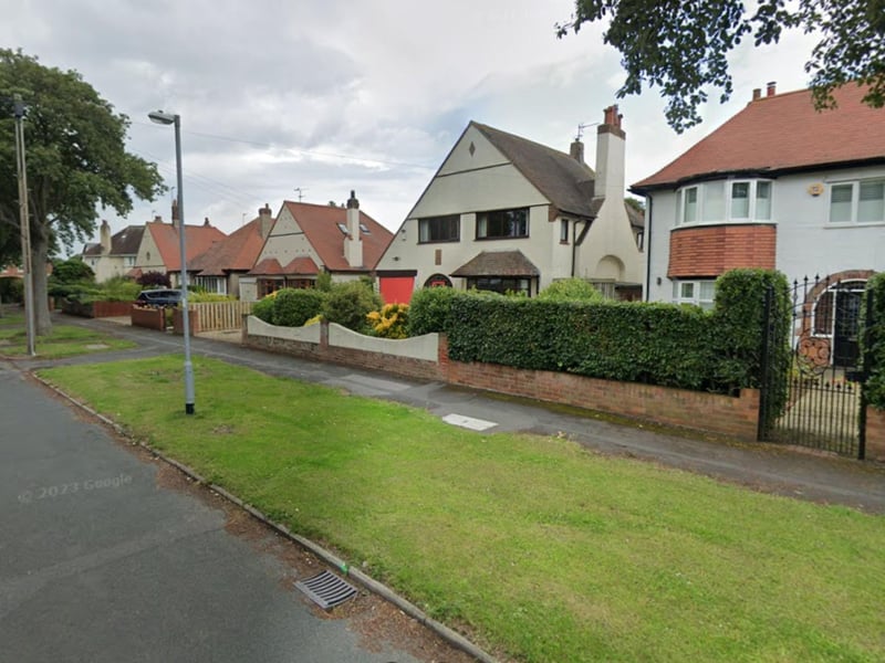 On St Chad Road, four properties sold for an average of £342,500.