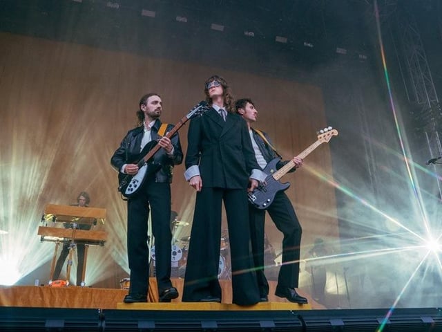Blossoms on the Scarborough stage. photo: Cuffe & Taylor