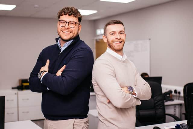Sam Lakin (left) and Pete Croft