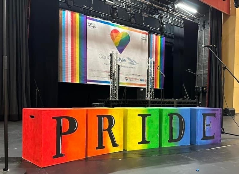 Bridlington Pride was sponsored by a number of businesses and organisations such as Bridlington Spa, Yorkshire Coast BID, and Bridlington Town Council.