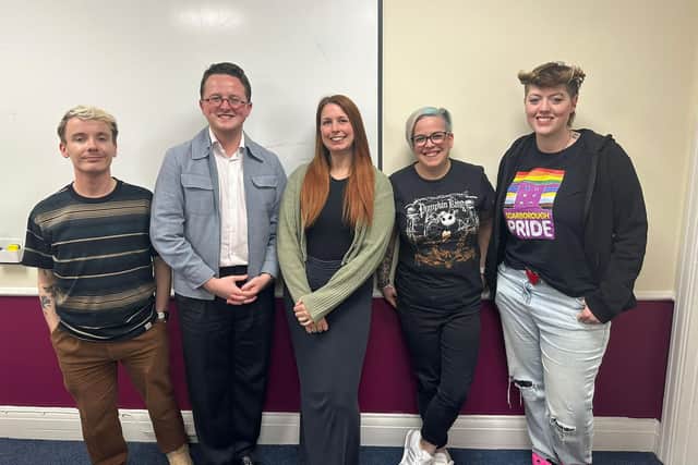 Members of the Scarborough Pride committee